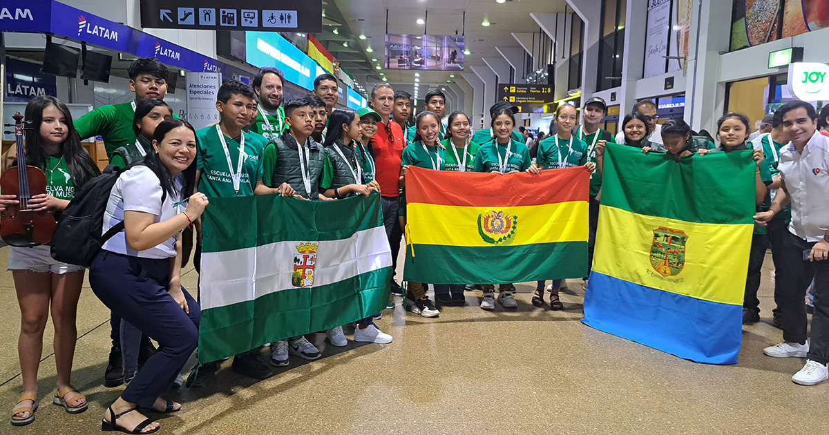 Orquesta de Cuerdas de Santa Ana de Velasco (Foto: Sadith Morris)